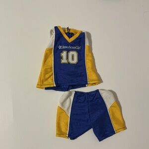 American Girl Doll Basketball Outfit